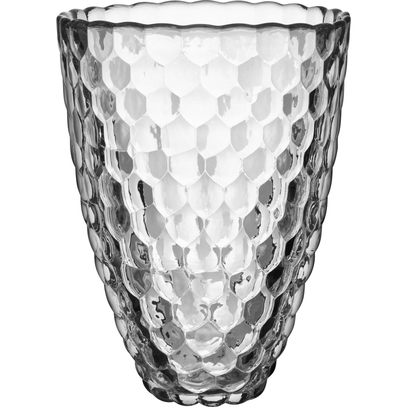 Orrefors Orrefors Hallon vase 20 cm., klar – frontbillede (Vase)