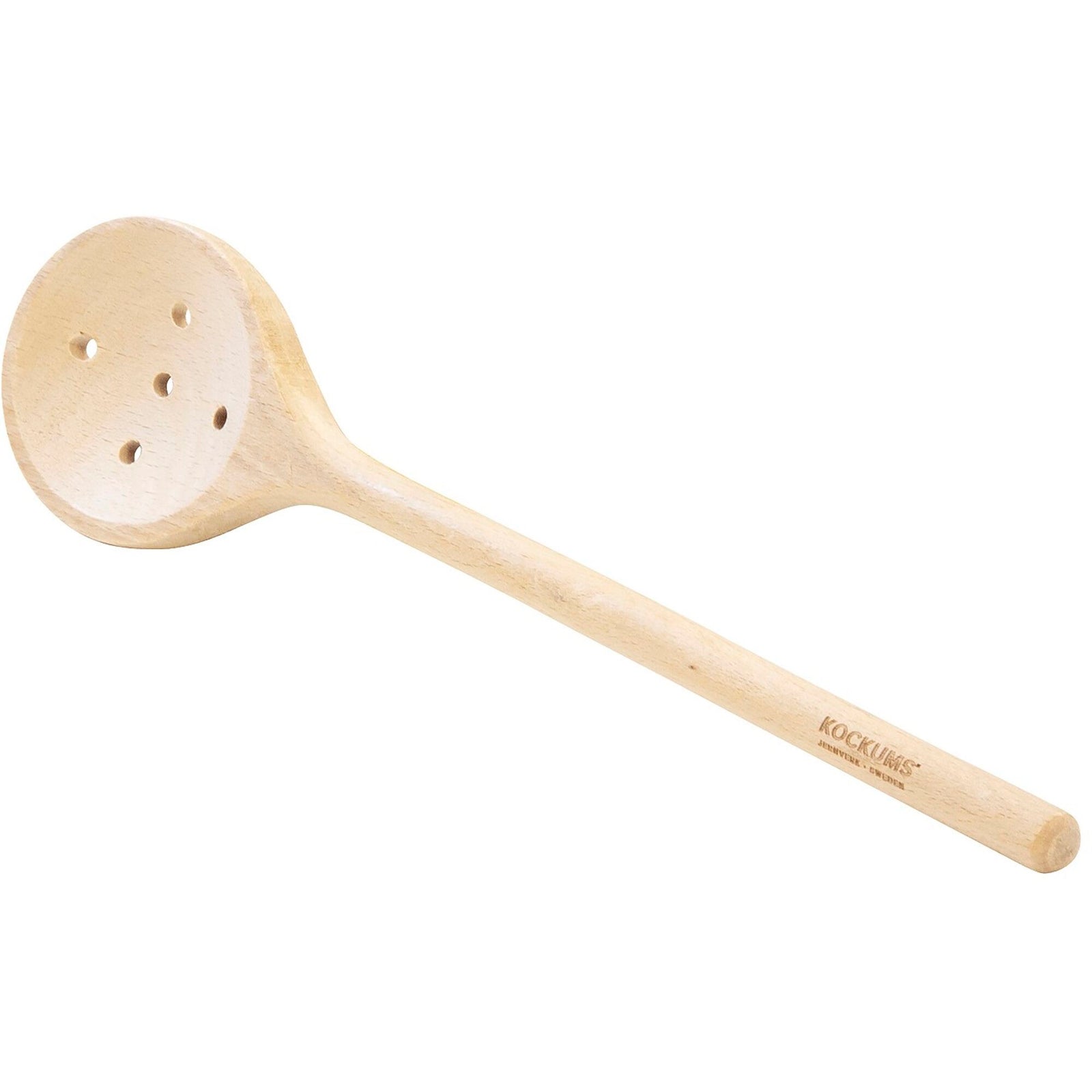 Kockums jernverk Kockums Jernverk Træslev med hul 30 cm – detaljebillede (Ske)