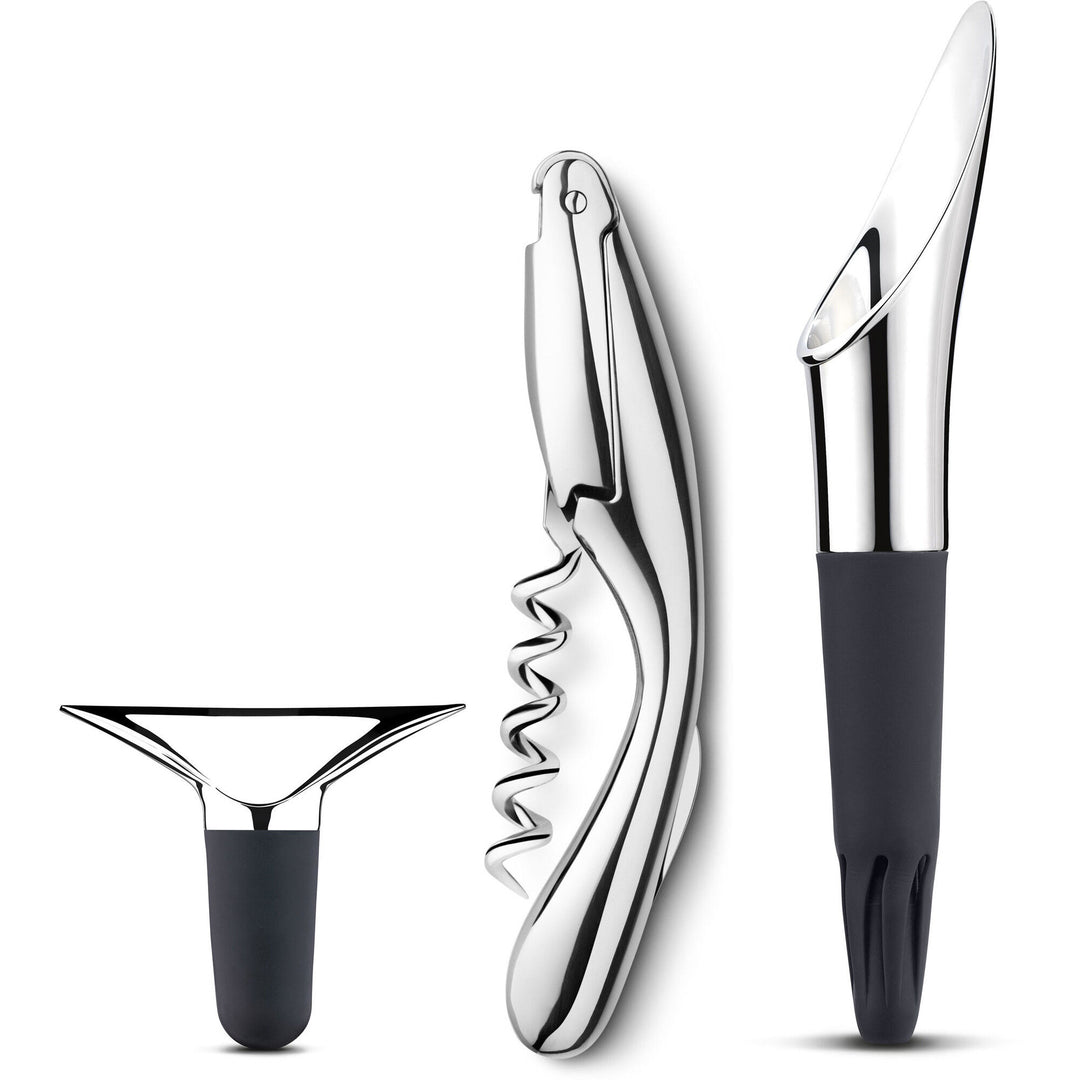 Georg jensen Georg jensen Wine & Bar Vinsæt med 3 dele ❤ produktbillede i kategorien Vinsæt
