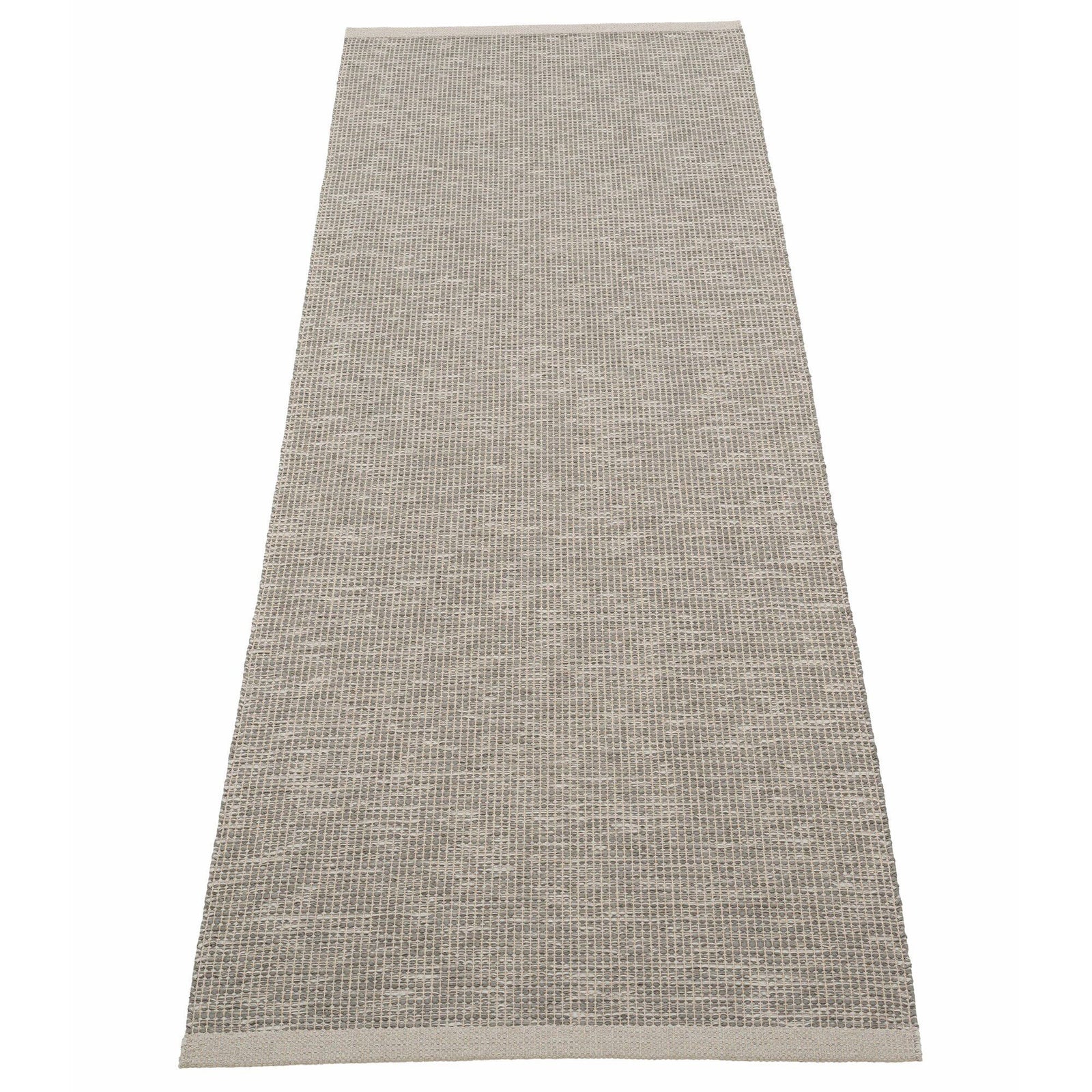 Pappelina Pappelina Sam gulvtæppe 225x70 cm, warm grey/charcoal – close-up (Tæpper)