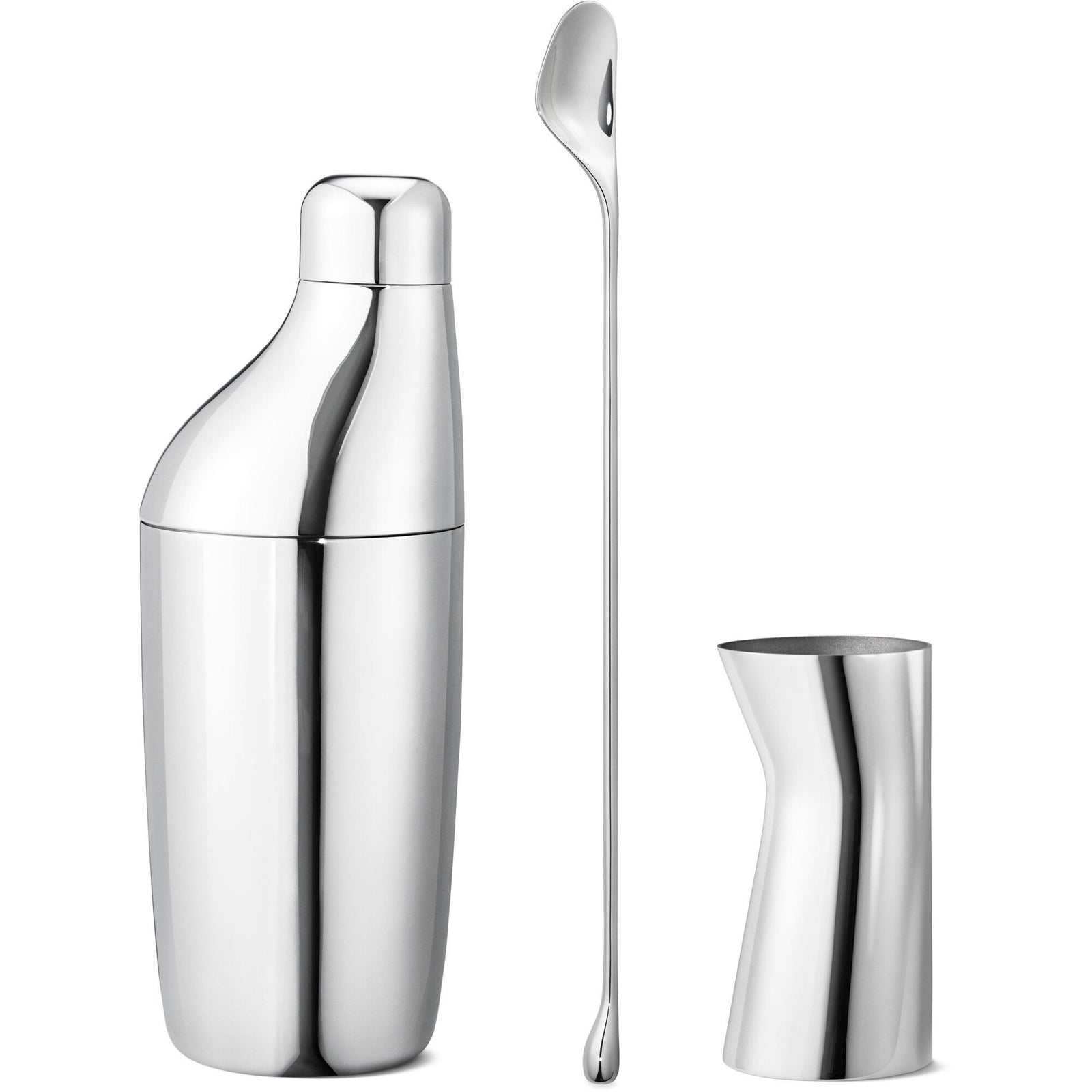 Georg jensen Georg jensen Sky cocktailsæt i 3 dele – detaljebillede (Drinksæt)