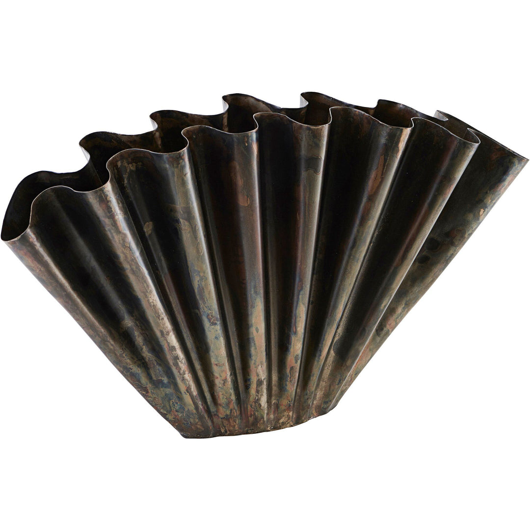 House doctor House doctor Flood vase Ø53,4 antik brun – vinkelbillede (Vase)
