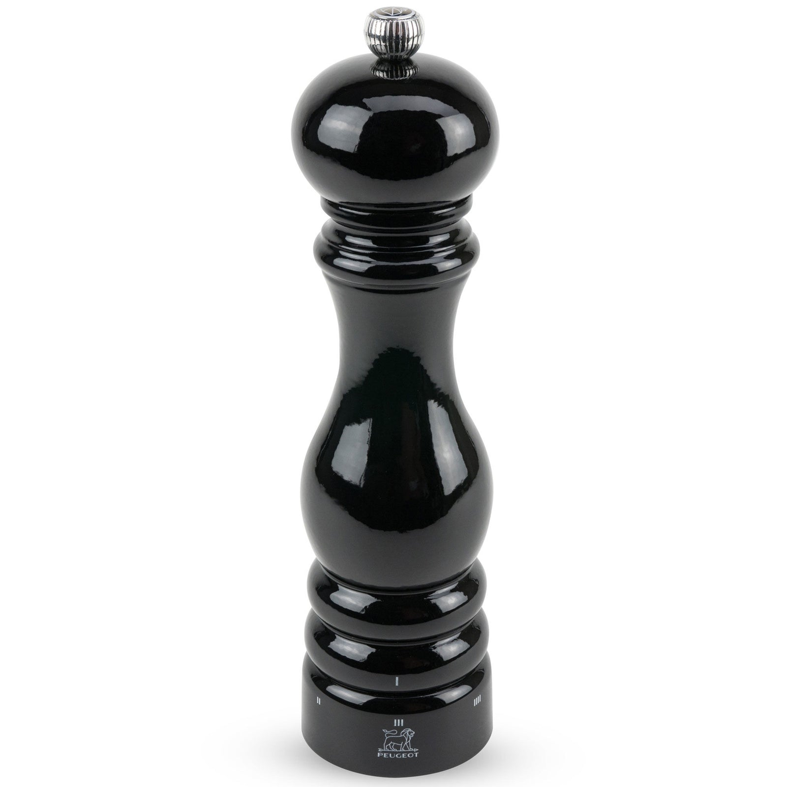 Peugeot Peugeot Paris uSelect Z Saltkværn 22 cm, sortlakeret – close-up (Saltkværn)