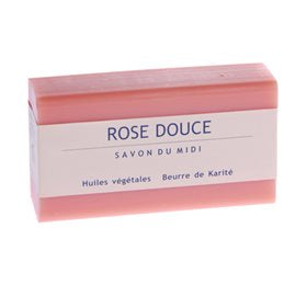 Detaljeret produktbillede af Sæbe rose douce Midi 1 stk. 100g. på tilbud