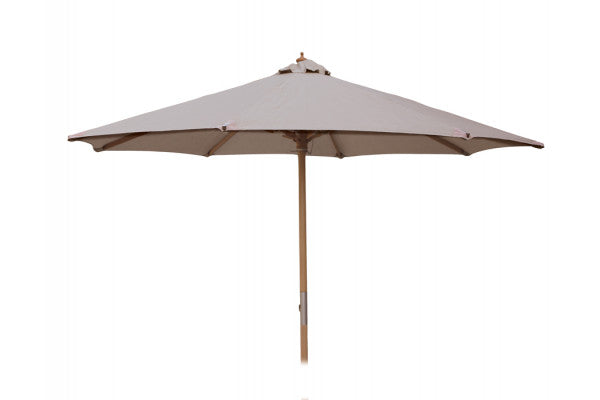 Produktbillede af Saga Parasol Ø 3 meter 2-delt Beige på tilbud i høj kvalitet