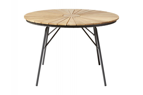 Produktbillede af Samsø Havebord Ø90 cm Grå på tilbud i høj kvalitet