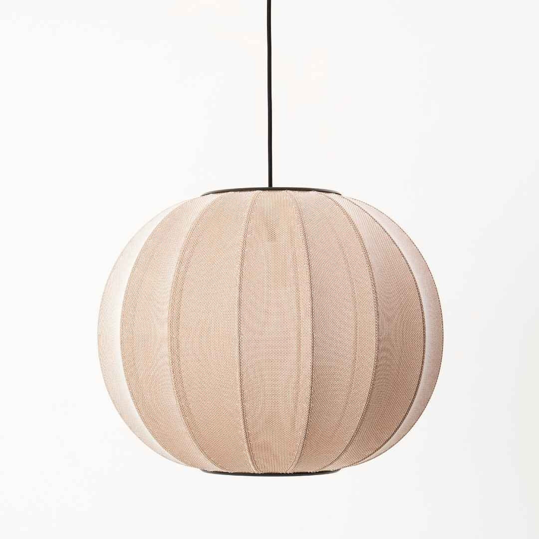 Produktbillede af Knit-Wit 45 Round Pendel Sand Stone Made by Hand i premium kvalitet