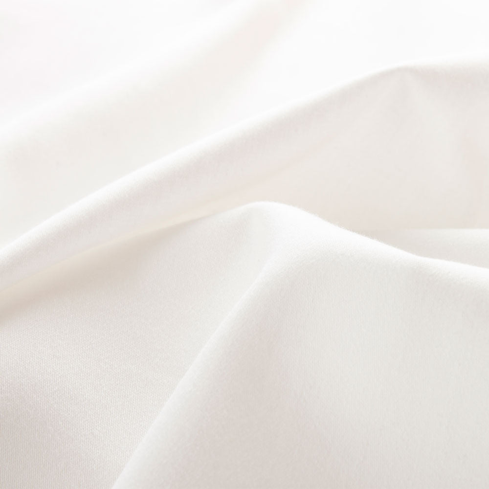Produktbillede af PERCALE U-splitlagen 180x210 cm Hvid 80 cm på tilbud i høj kvalitet