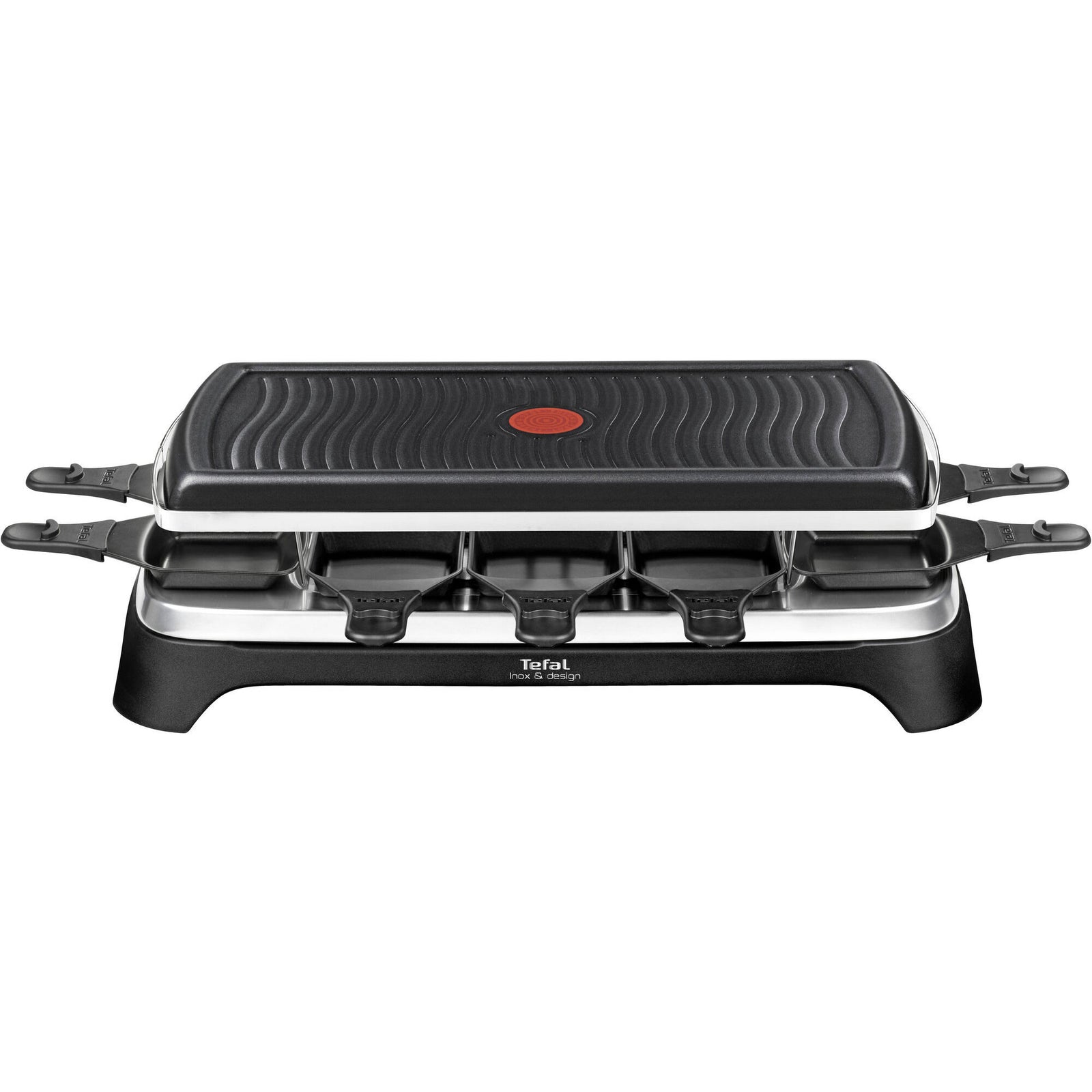 Tefal Tefal Inox & Design raclette – close-up (Raclettejern)