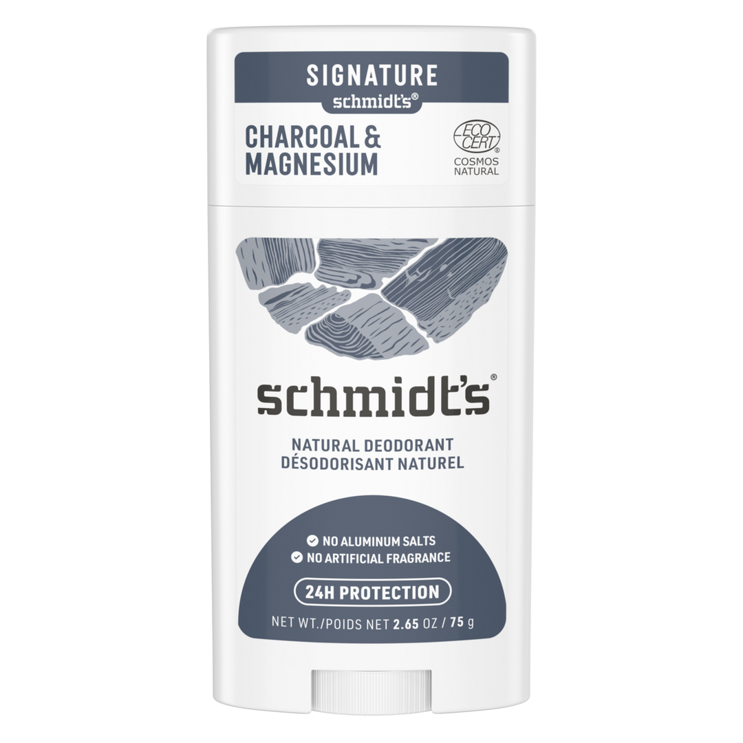 Schmidts Stick Deodorant Charcoal + Magnesium 75g.