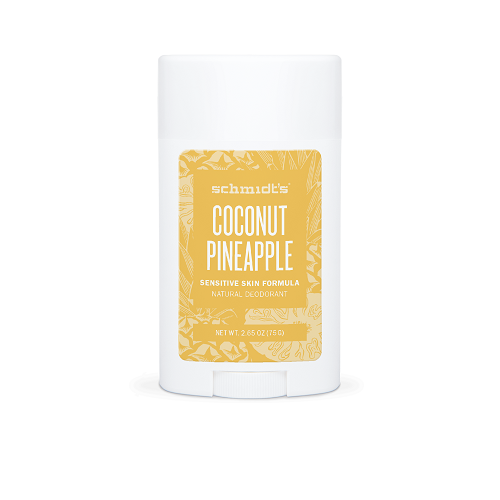 Schmidts Stick Deodorant Coconut Pineapple 75g.