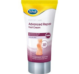Detaljeret produktbillede af Scholl Advanced Repair Cream 150 ml. på tilbud