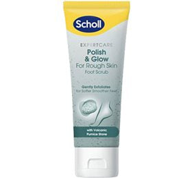 Detaljeret produktbillede af Scholl Exfoliating Foot Scrub 75 ml. på tilbud