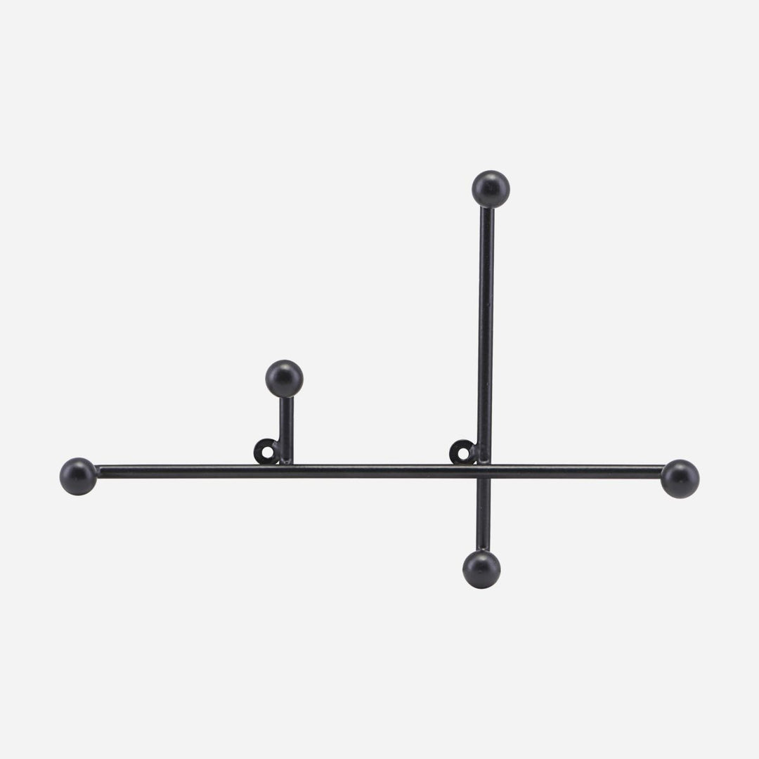 Produktbillede af House Doctor Prea Knage L 28 cm mat sort i premium kvalitet