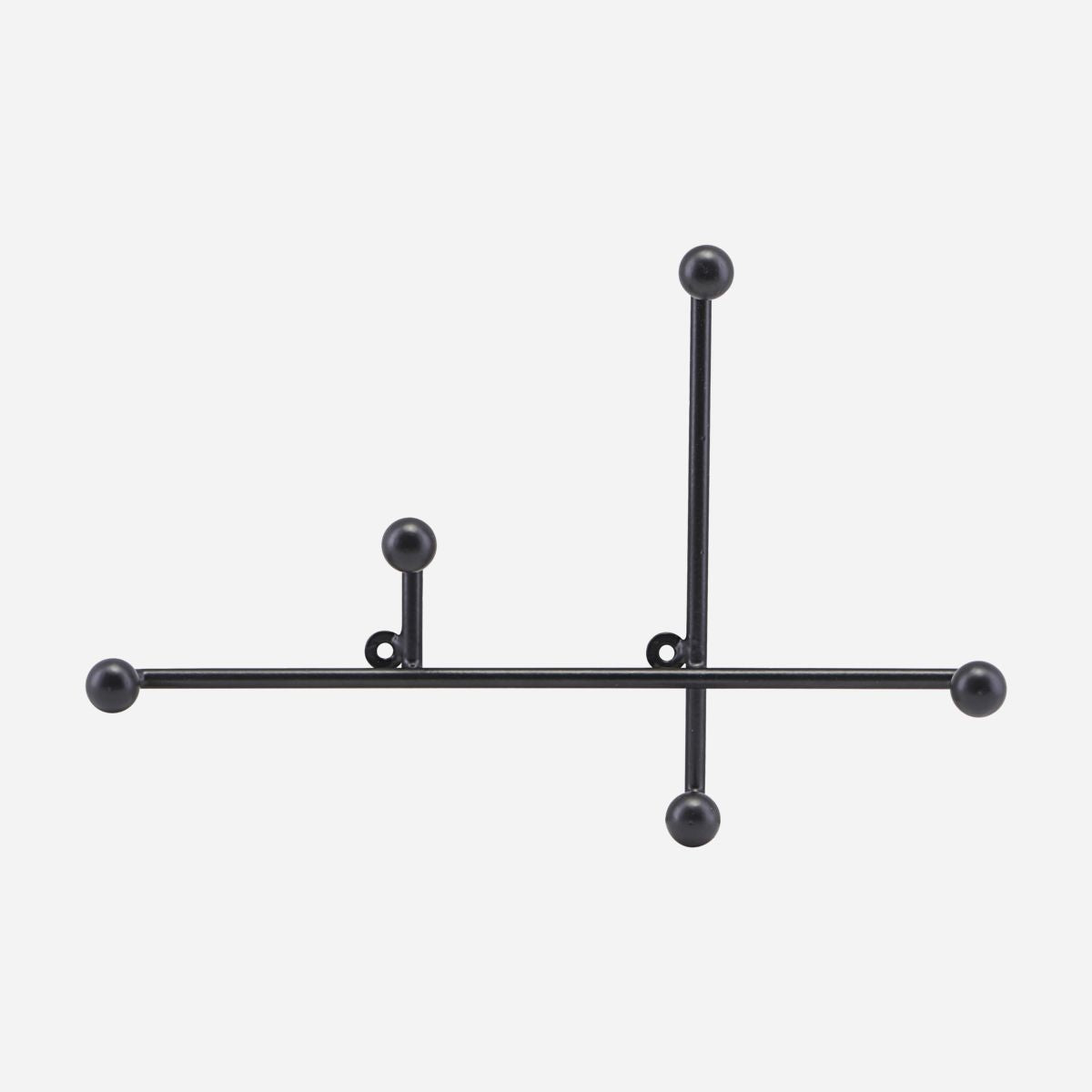 Produktbillede af House Doctor Prea Knage L 28 cm mat sort i premium kvalitet