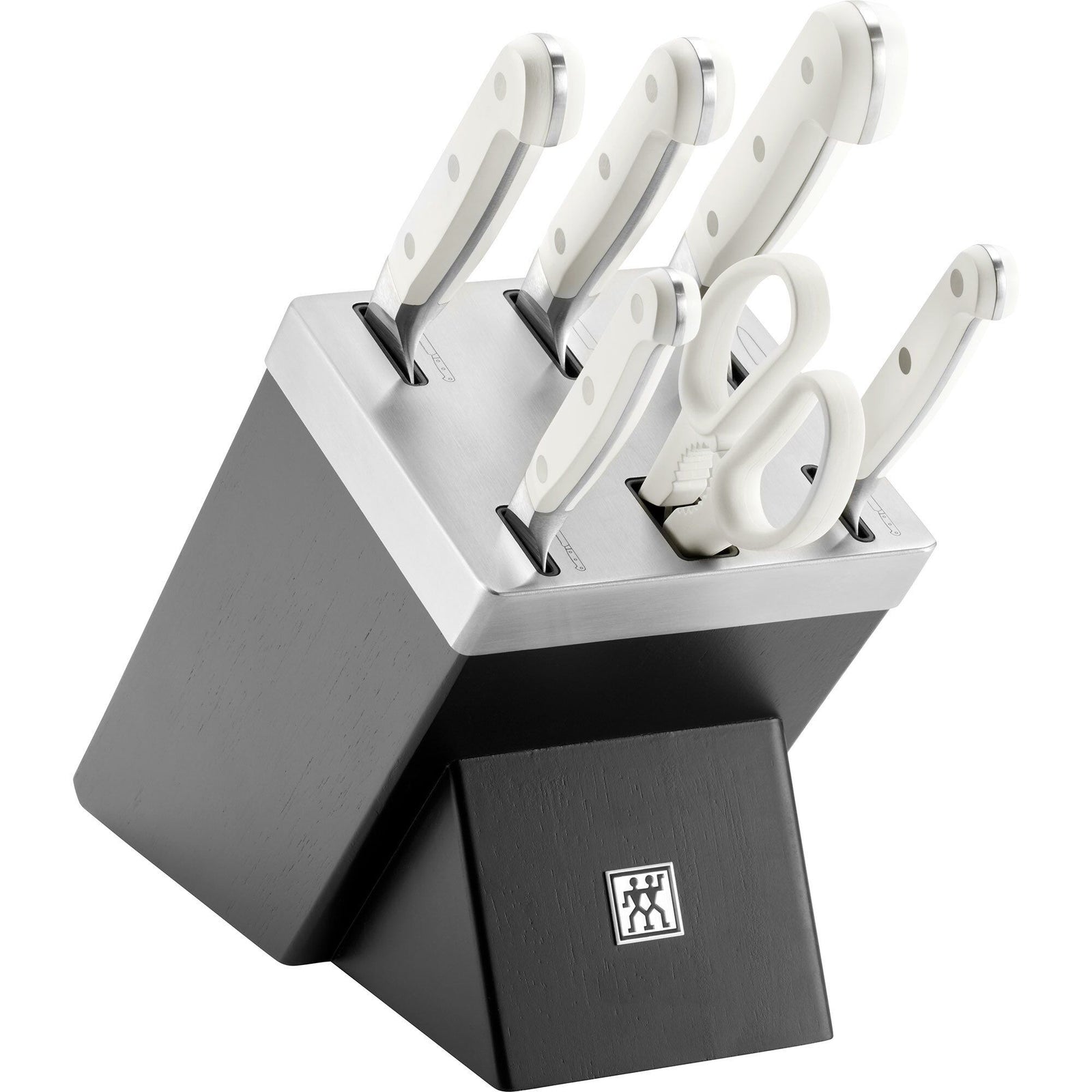 Se Zwilling Pro Le Blanc knivsæt med selvslibende knivblok, 7 dele ✔ Stort online udvalg i Zwilling - Køb online på udsalg og tilbud lige nu ✔ Meget billig fragt og hurtig levering: 1 - 2 hverdage - Varenummer: KTCH-61198 og barcode / Ean: 4009839661617 på lager - Udsalg på Hjem og madlavning, Køkkengrej Spar op til 52% - Over 1124 kendte brands på udsalg