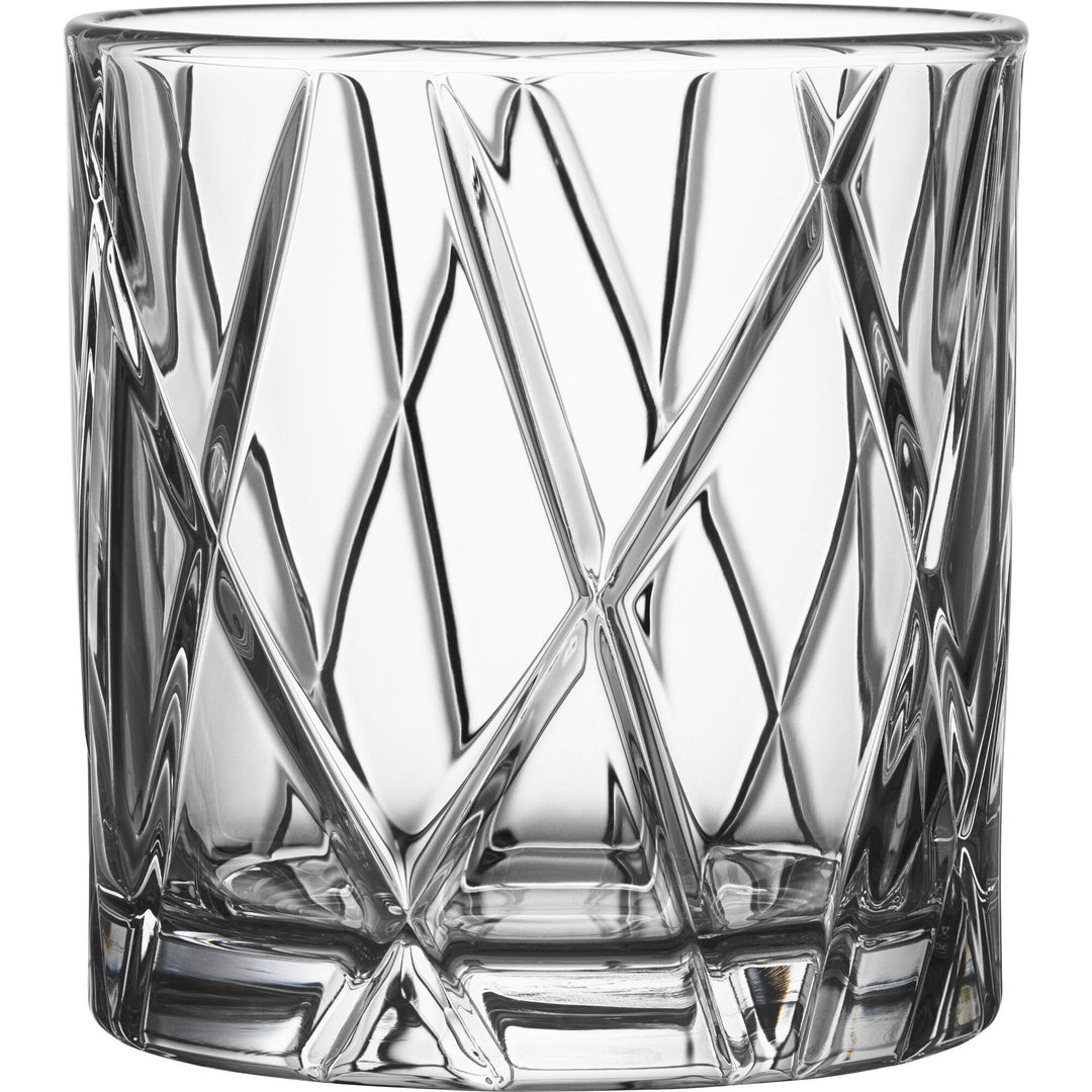 Orrefors Orrefors City DOF Whiskyglas 33 cl, 4 stk. – vinkelbillede (Whiskyglas)
