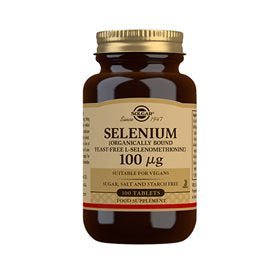 Produktbillede af Solgar Selen 100 mcg 100 tab. på tilbud