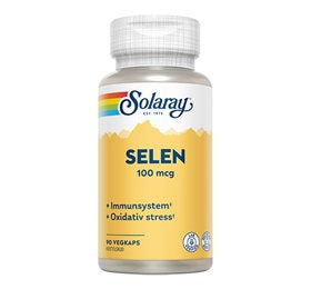 Produktbillede af Solaray Selen 90 kapsler på tilbud