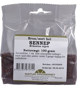 Stort online udvalg i Natur Drogeriet Sennepsfrø Brun 100 g. ❤ Natur Drogeriet ❤ Hurtig levering: 1 - 2 Hverdage og gratis fragt v/køb over 295 kr. GLS til pakkeshop ❤ Varenummer: HG-11252 og barcode / Ean: 5703137971711 på lager - Kæmpe udvalg i Mad & drikke - Over 454 design brands på udsalg