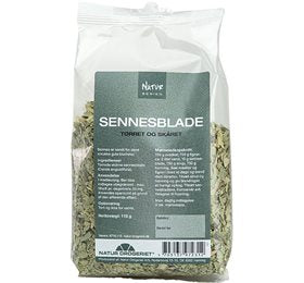 Detaljeret produktbillede af ND Sennesblade 115 g. på tilbud