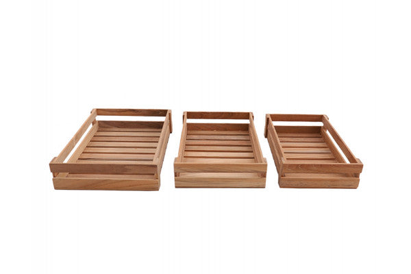 Produktbillede af Serveringsbakker Sæt á 3 stk. på tilbud i høj kvalitet