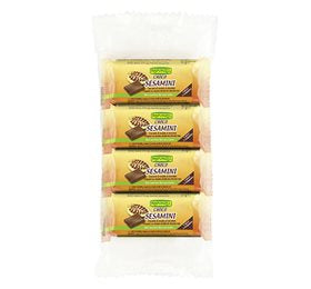 Detaljeret produktbillede af Biogan Sesambar Ø m. choko multipack 108g. på tilbud