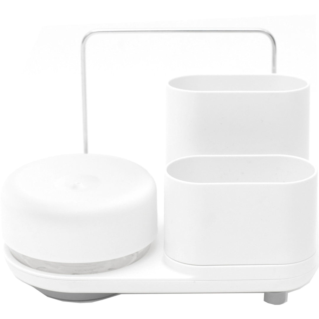 Bosign Bosign Sæbedispenser og opbevaringsstativ, hvid – produktfoto (Servise)