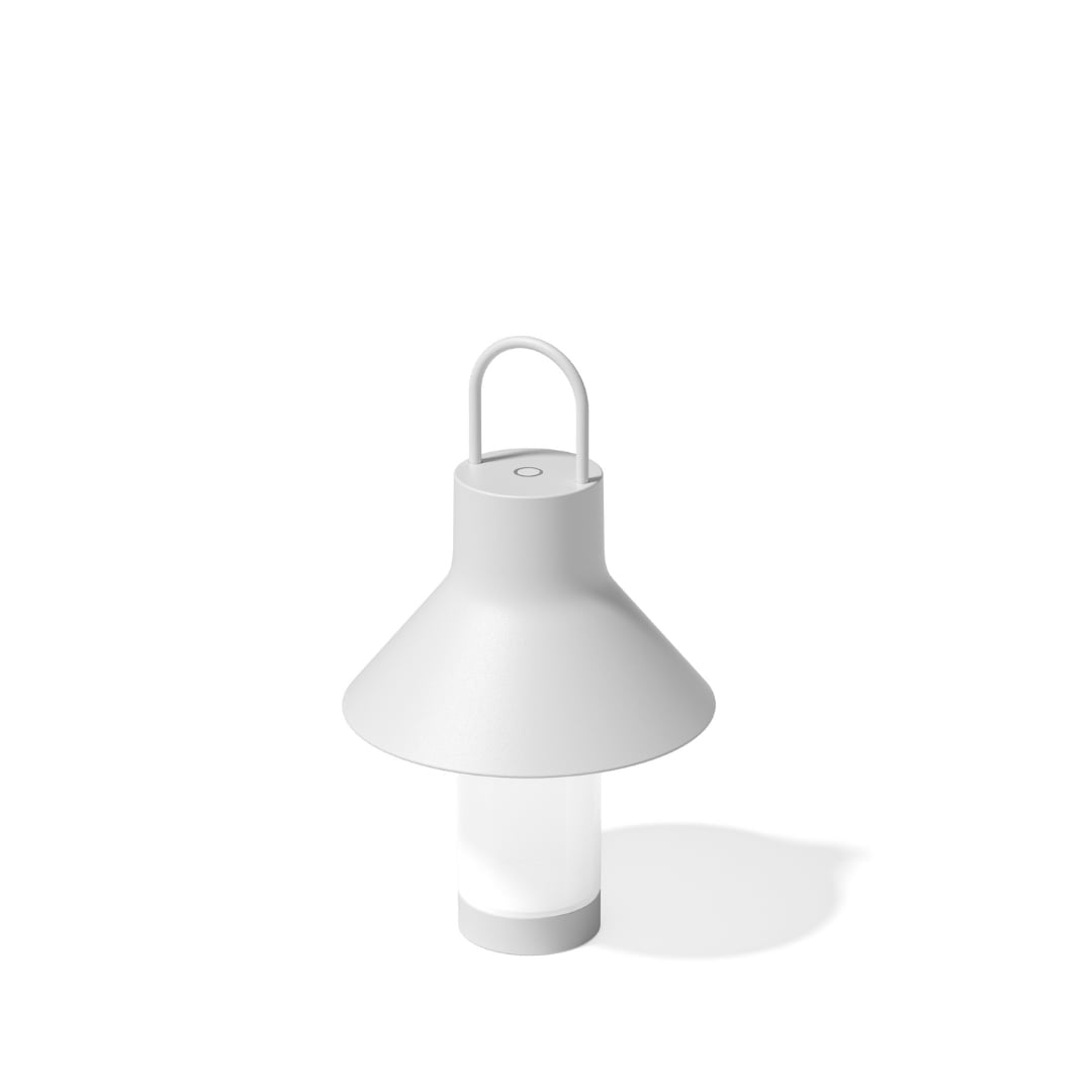 Produktbillede af Shadow Bordlampe Small Hvid Loom Design i premium kvalitet