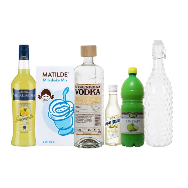 Produktbillede af Lemon Cheesecake Shaked Shot Shotspakke på tilbud – premium kvalitet og detaljer