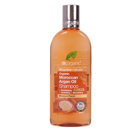 Produktbillede af Dr. Organic Shampoo Argan 265 ml. på tilbud