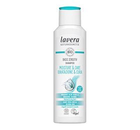 Detaljeret produktbillede af LAVERA Shampoo Moisture & Care 250 ml på tilbud