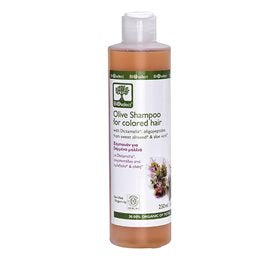 Produktbillede af Bioselect Shampoo oliven farvet hår 200ml. på tilbud