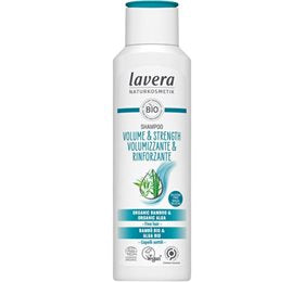 Detaljeret produktbillede af LAVERA Shampoo Volume & Strengt 250 ml på tilbud