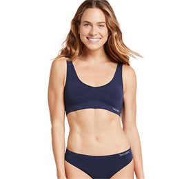 Detaljeret produktbillede af Boody Shaper Crop Bra navy str. XL 1stk. på tilbud
