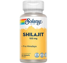 Detaljeret produktbillede af Solaray Shilajit 30 kap. på tilbud