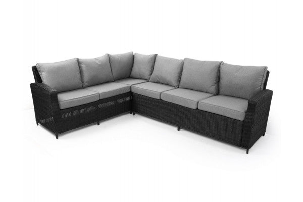 Siesta Sort Dining Hjørnesofa - (Kan spejlvendes) ❤ Stort online udvalg i Gozomo.dk ❤ Billig fragt og hurtig levering 2 - 5 hverdage ❤ Varenummer: HML-DK1453 / Ean: '5709386475956 på lager - Udsalg på HAVESOFA- OG LOUNGEMØBLER Spar op til 52% - Over 324 kendte brands på udsalg
