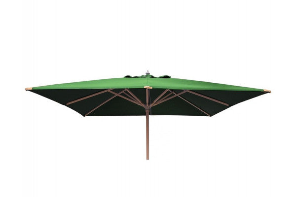 Produktbillede af Signe Parasol 2,5 x 2,5 meter M/tilt Grøn på tilbud i høj kvalitet