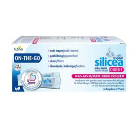 Detaljeret produktbillede af Hübner Silicea Mave-Tarm DIREKT On The Go 90 ML. på tilbud