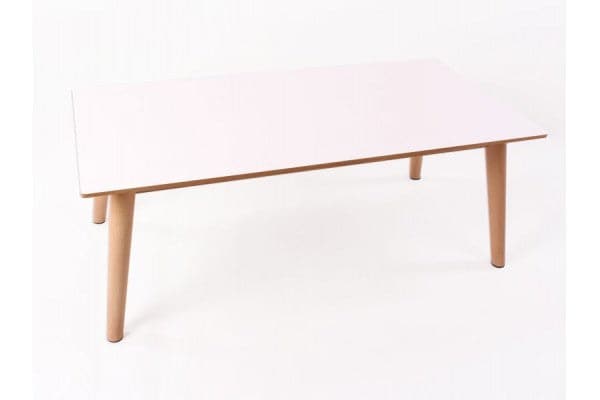 Sille Sofabord - hvid med naturfv. ben - 120 x 60 cm ❤ Kæmpe udvalg i Blandet ❤ Billig fragt og hurtig levering 2 - 5 hverdage - Varenummer: HML-DK582 / Ean: på lager - Udsalg på INDEMØBLER > Sofaborde Spar op til 65% - Over 454 kendte brands på udsalg