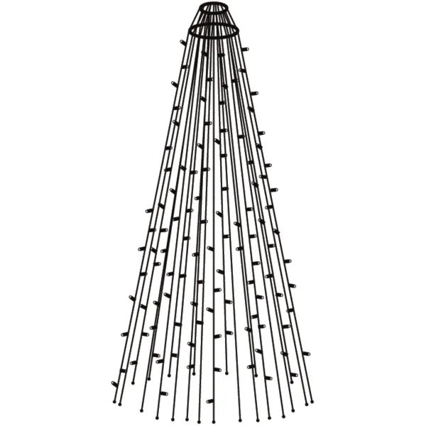 Produktbillede af Sirius Tech-Line LED flagstangskæde 1518 varmhvide lys 10,35 m i premium kvalitet