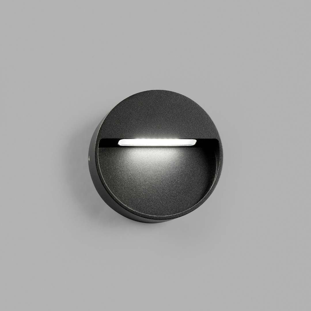 Serious 1 Væglampe Sort LIGHT-POINT