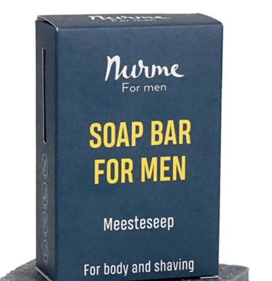 Detaljeret produktbillede af Barbersæbe Nurme Soap Bar For Men DATO 11-25 på tilbud