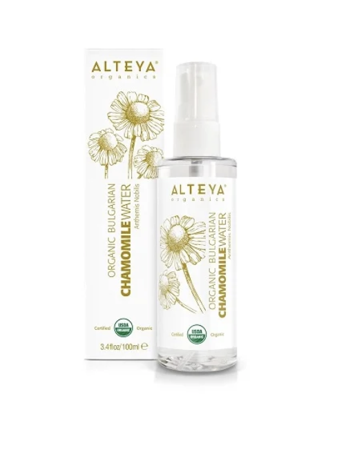 Produktbillede af ALTEYA ORGANICS CHAMOMILE WATER 100ML DATO 10/25. på tilbud i brug