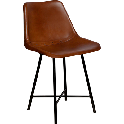 Trademark Living Skalstol i brun læder ❤ Stort online udvalg i Trademark Living ❤ Billig fragt og hurtig levering 2 - 5 hverdage ❤ Varenummer: BYH-1738218 / Ean: 5740002207803 på lager - Udsalg på Spisebordsstole - Over 360 kendte mærker på udsalg