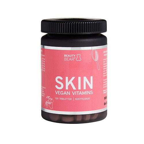 Produktbillede af Berthelsen SKIN vitamin tabletter 120 tab. på tilbud