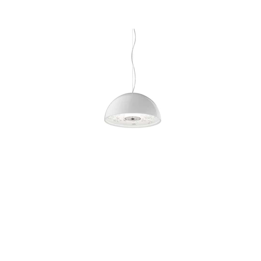 Produktbillede af Skygarden Small Pendel Hvid Flos i premium kvalitet