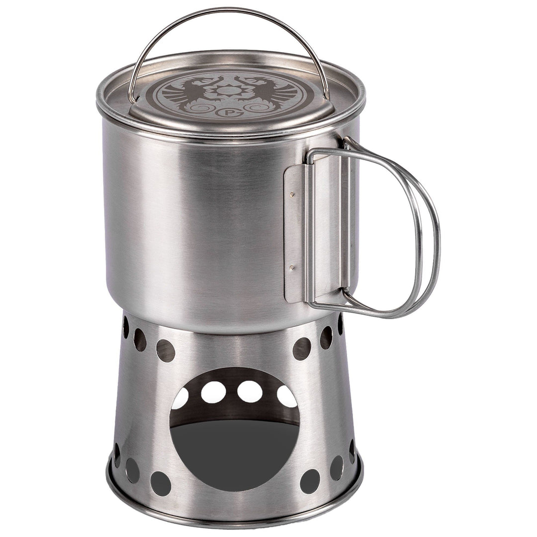 Petromax Petromax Stove Cup 0,75 l, stormkøkken med krus ❤ detaljebillede i kategorien Udekøkken
