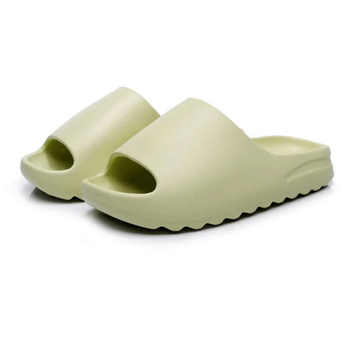 Slippers / Tøfler Bløde og skridsikre sort grøn eller hvid Grøn / 42/43