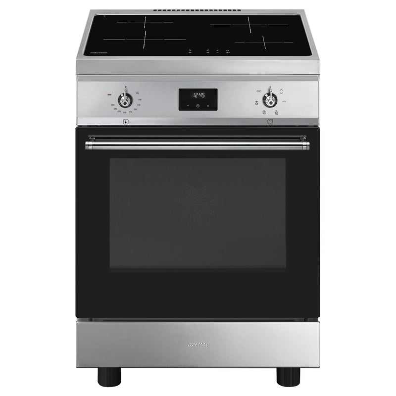 Smeg C6IMXT2 Induktionskomfur 60 cm, rustfrit stål